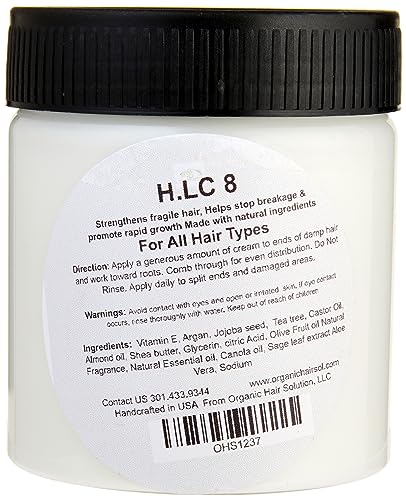 Organic Nourishing Leave-In Conditioner Cream for All Hair Types 10 oz Strength - Image 2