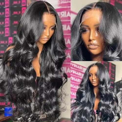 Body Wave Lace Front Wigs Human Hair 13x4 Lace Frontal Wigs Human Hair HD Lace Wig 180% Density Brazilian Lace Front Wigs Full Lace Human Hair Wigs 24 Inch - Image 8