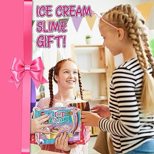 FunKidz 35.16 Fl Oz Butter Slime Pack, Soft Ice Cream Slime Kit for Kids Ages 6-12 - Image 7