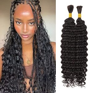 Starlet 24 Inch Virgin Human Hair Braiding Bulk - 200g, 4 Bundles