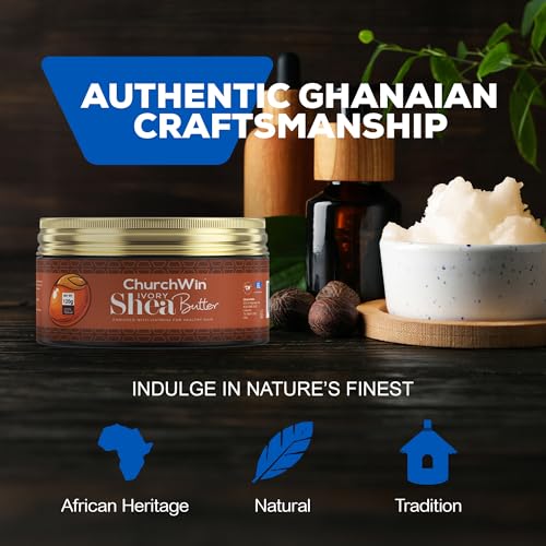Whipped Ivory Shea Butter, 120g /5 oz Non-Deodorized, Unrefined No Additives, Grade A, 100% Pure & Natural, Skin Hydrating, Moisturizer, Nourishing, Essential Body Butter, Body Care, DIY Recipes for Balms, Lotions, Creams, and Soap - Image 2