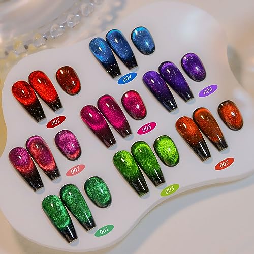 Gel Polish Gel Nail Polish Gemstone Jelly Gel Polish Nail Art Manicure Salon Gift Chip-Resistant Quick Dry for Long-lasting Salon-Quality Nail Gel Polish Nail Glitter Todays Daily Deals - Image 6
