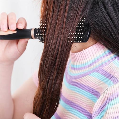 2 Pack Hair Brushes,Curl Hair Brush Detangling Brush Hair Comb For Men And Women Great On Wet Or Dry Hair For Long Thick Thin Curly Natural Hair (Black) - Image 8