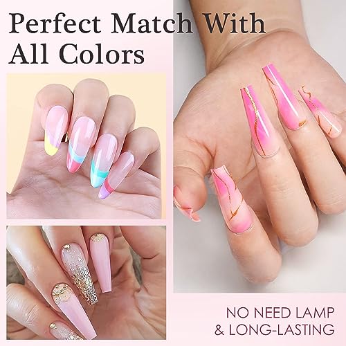 2oz Pink Acrylic Powder Set, 60g High Capacity Nail Polymer, No Need To Shine The Light, French Manicure, Sculpture Extension Is Ideal For Beginners And Professional Use - Image 2