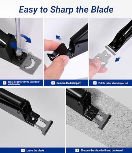 AIRSEE Black Acrylic Nail Clippers with 15 Magnets and Length Measurement Tool - Image 5