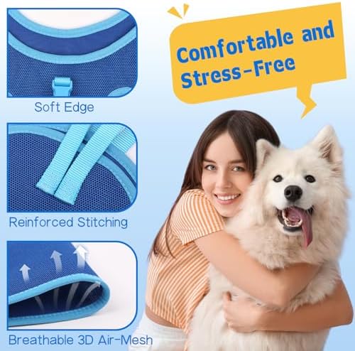 Adjustable Pet Grooming Hammock Kit for Dogs and Cats with Nail Clippers - Image 3