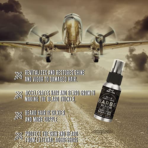 Nourishing Organic Beard Oil 1 oz for Daily Care and Healthy Growth - Image 4
