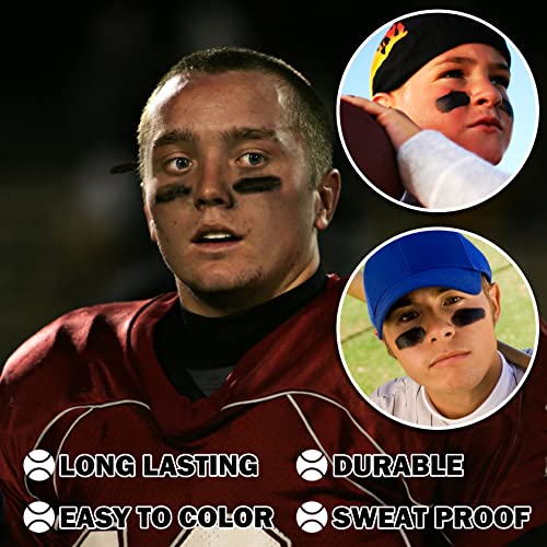 CAHIUYOA Yellow Eye Black Stick for Sports, Professional Eyeblack Makeup for Football and Baseball - Image 3