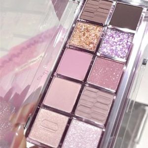 Go Ho 10 Colors Eyeshadow Palette,Matte&Glitter Eyeshadow Makeup,Long Lasting Blendable Shades,Naturing-Looking,High Pigment Waterproof Cool Eye Eyeshadow Palette,14 Midsummer Dream