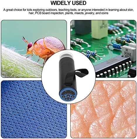 Wireless Digital Microscope, 50X to 1000X Magnification WiFi USB Microscope, Handheld Pocket Microscopes Camera with 8 Adjustable LED (Black) - Image 7