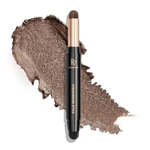 FV Shimmer Eyeshadow Stick, Long Lasting High Pigmented Cream Eyeshadow, Crease-Proof, Waterproof Eyeshadow with Natural Makeup Finish, Highlighter Eyeshadow Pencil, Golden Shimmer