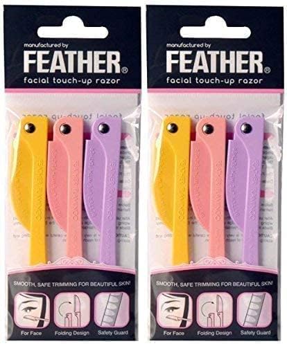 Facial Touch-up Razor (3 Razors X 2 Pack) - Image 2