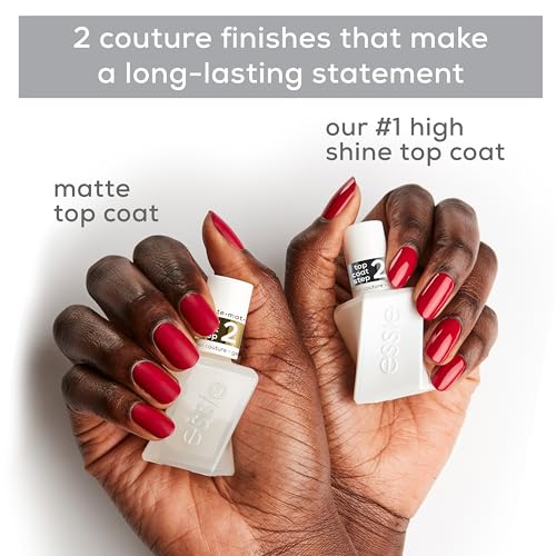 Essie Gel Couture Longwear Nail Polish Kit Sheer Fantasy Pink 0.46 fl oz Vegan - Image 5