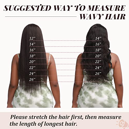 16 Inch Body Wave Unprocessed Brazilian Virgin Human Hair Extensions 100g Bundle Bleach Blonde - Image 5