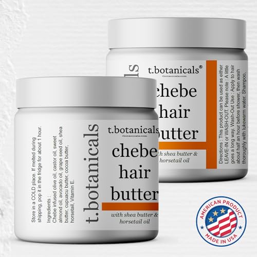 Chebe Butter for Hair Growth, Chebe Hair Butter for Hair Growth Thickening with Horsetail (Unscented, 8 oz) - Image 7