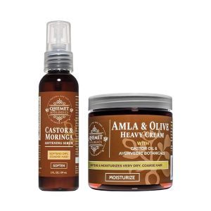 Qhemet Biologics Soften and Hydrate 2 Piece Haircare Set for All Hair Types