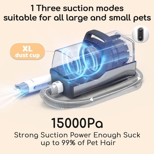 Pet Grooming Kit, 5-Year Replacement, Strong Suction, Durable Stainless Steel, Low Noise, Perfect for Salon at Home - Image 7