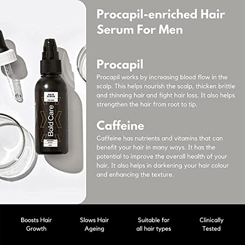 SHIV Men's Hair Growth Serum for Hair Fall Control 2 oz Bottle - Image 2
