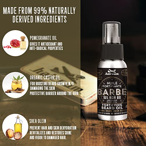 Nourishing Organic Beard Oil 1 oz for Daily Care and Healthy Growth - Image 6