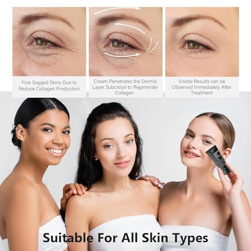 Temporary Eye Tightener Eye Cream/Serum, Instant Reduces Under-Eye Bags, Dark Circles & Puffiness, Anti Aging Fine Lines, Firm That Delicate Skin Under Your Eyes 1 oz - Image 5
