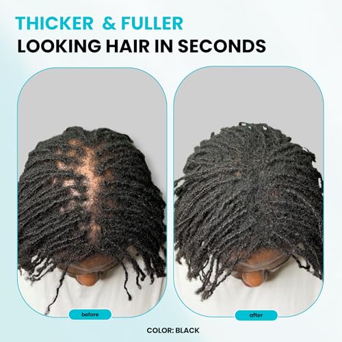 SURETHIK 30g Grey Hair Building Fibers for Instant Volume Thinning Hair Men Women - Image 9