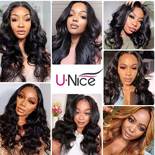 UNice Hair Icenu Series 8a Indian Body Wave Virgin Hair 3 Bundles, 100% Unprocessed Human Hair Extensions Weave Natural Color (18 20 22 inches) - Image 7