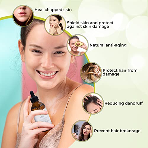 100% Pure Organic Avocado Oil for Hair and Skin 16 oz Bottle - Image 4