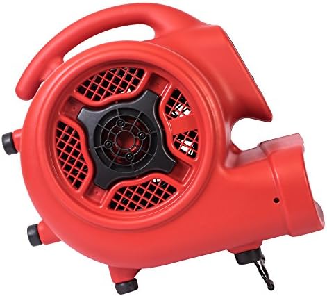 XPOWER P-430 Pro 1/3 HP 2000 CFM Centrifugal Air Mover, Carpet Dryer, Floor Fan, Blower, for Water Damage Restoration, Janitorial, Plumbing, Home Use - Image 5