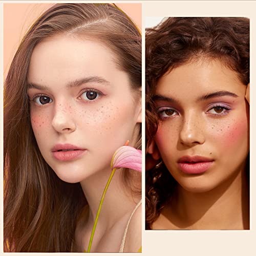 Freckle Cushion Natural Like Freckle Makeup Fake Freckles Pen Waterproof Long Lasting Quick Dry, Get Sun-kissed Stars Makeup Freckle in One Press, Fresh Brown, 15g - Image 2