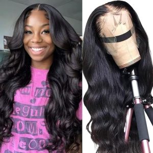 22-Inch 180% Density Natural Look & Feel Lace Front Wig for Black Women