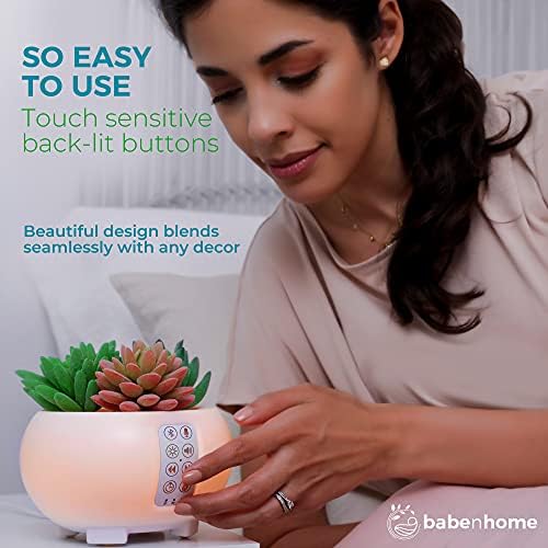 【3 in 1】White Noise Sound Machine for Sleep Adults Kids Baby – White Noise Machine for office privacy & noise canceling - Pink and Brown Noise, Lullaby’s and Nature Sleep Sounds for Deep Restful Sleep - Image 5