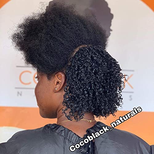 Curling Custard Ghana for Coily Kinky Type 4c Hair, 16 fl oz - Image 7