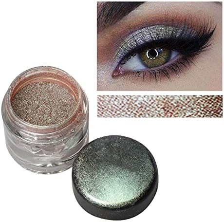 Eyeshadow Eye Shadow, Loose Powder, Glitter Eyeshadow, Eye Makeup, Eyeshadow Powder Glitter (F, One Size) - Image 2