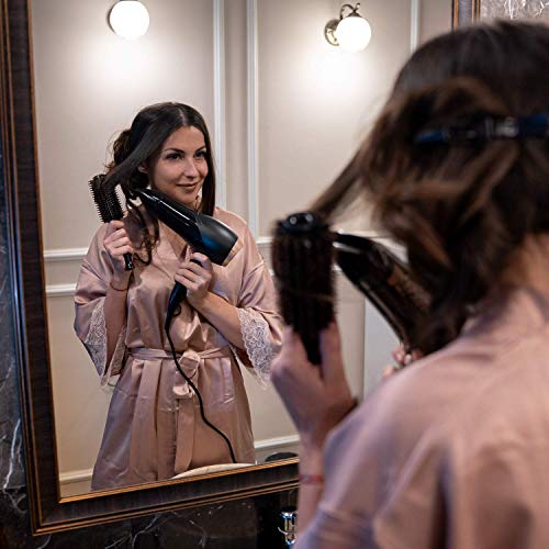 Belula Add Volume to Your Hair Set. Detangling Boar Bristle Hair Brush for Long, Curly or Any Type of Hair and Medium 2.4" Boar Bristle Round Brush for Blow Drying Set. Restores Hair's Shine and Ads Volume - Image 9