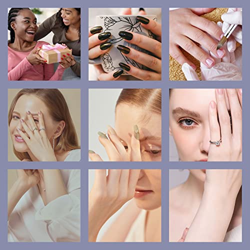 Pure Kolinsky Hair Acrylic Nail Art Brush Size 8 Oval for Flawless Application - Image 7