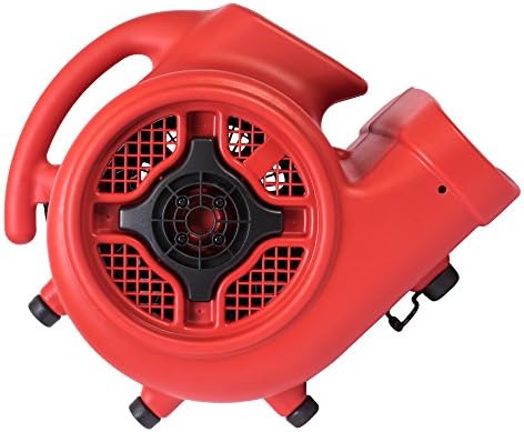 XPOWER P-430 Pro 1/3 HP 2000 CFM Centrifugal Air Mover, Carpet Dryer, Floor Fan, Blower, for Water Damage Restoration, Janitorial, Plumbing, Home Use - Image 6