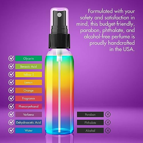 Eclectic Lady Women's Fresh Lemon Verbena Scent Body Mist 8 Oz - Image 2
