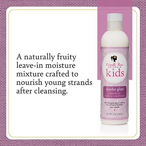 Camille Rose Kids Sundae Glaze Hair Moisturizer 8 oz for Children - Image 2