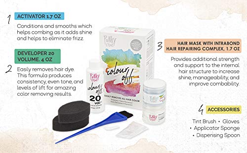Punky Color Colour Off Kit Hair Color Remover For Temporary, Semi-permanent, Demi-permanent And Permanent Hair Dye - Image 3