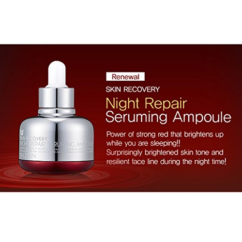 MIZON Skin Recovery Night Repair 30ml Serum Ampoule for Antioxidant and Anti-aging - Image 4