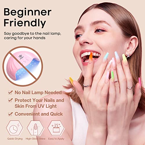Modelones 42-Piece Dip Powder Nail Kit with 30 Vibrant Colors and Essential Liquids - Image 7