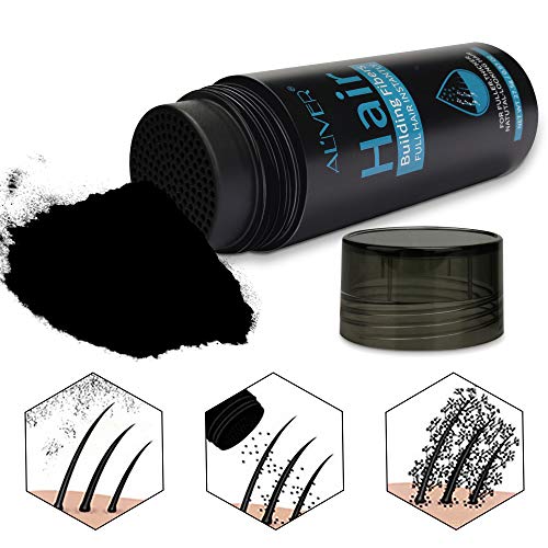 Dark Brown Natural Hair Building Fibers 0.97Oz for Thinning Hair Bald Spot Concealment - Image 3