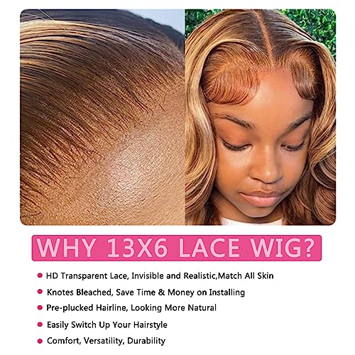 Blond Human Hair Wig for Women, Natural Look, 22 Inches Long, Soft and Silky - Image 6