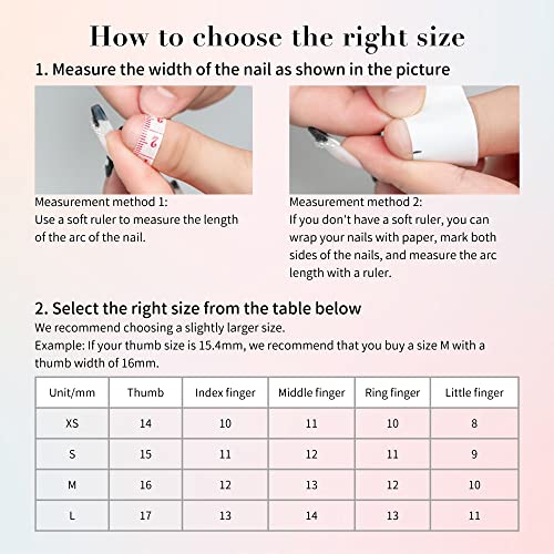 Sun&Beam Handmade Long Almond Stiletto Black Press On Nails with 3D Gold Charms, 10 Pcs - Image 5