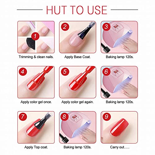 Halloween Color Changing Gel Nail Polish 1PC Long Lasting Glossy Gradient Mood Nail Gel for DIY Nail Art Manicure at Home Salon - Image 4