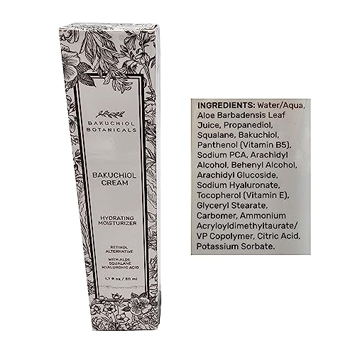 Bakuchiol Moisturizer Cream 1.7 Oz - Natural Retinol Alternative with Squalane and Aloe - Image 5