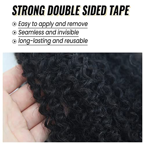 18 Inch Natural Tape Hair Extensions 40 Pieces for Voluminous, Thick Hair - Image 6