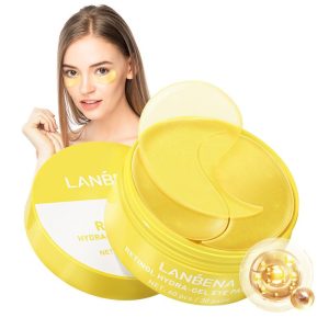 Under Eye Patches - Pure Retinol + Collagen for Dark Circles, Wrinkles, and Puffy Eyes, Under Eye Mask Puffiness Treatment, Under Eye Gel Pads, Bag Patch