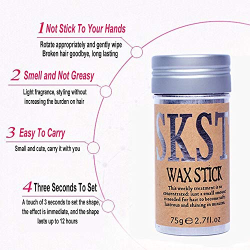 2.7oz Hair Styling Stick for Smooth, Non-Greasy Finish and Effortless Application - Image 3