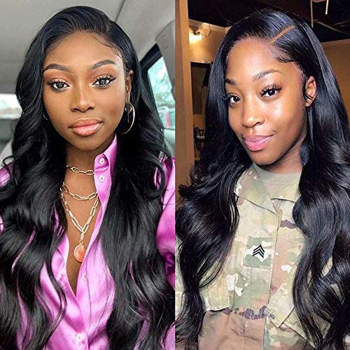 Maxine Hair 10A Body Wave U Part Wig Human Hair for Women Brazilian Remy Human Hair Glueless Full Head Clip in Half Wig 2x4 U Shape Wig 150% Density 18" - Image 6